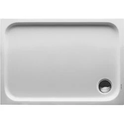 Afbeelding van Duravit D Code douchebak 100x70x8,5cm acryl wit