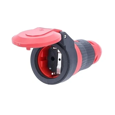 Afbeelding van AS Schwabe 62243 Koppeling Met randaarde Kunststof spanningsweergave 230 V Rood IP54