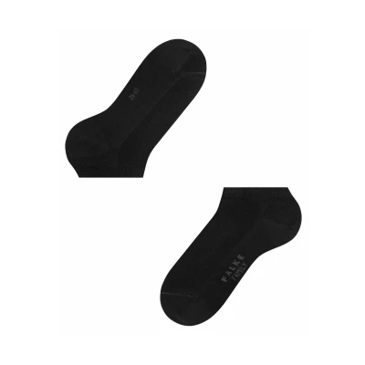 Afbeelding van Falke Family Sneaker Socks Everyday Casual Sokken black, Heren, Maat: 39 42, Black