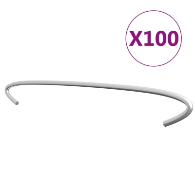 Afbeelding van Gabionhaken 100 st 50 cm gegalvaniseerd staal