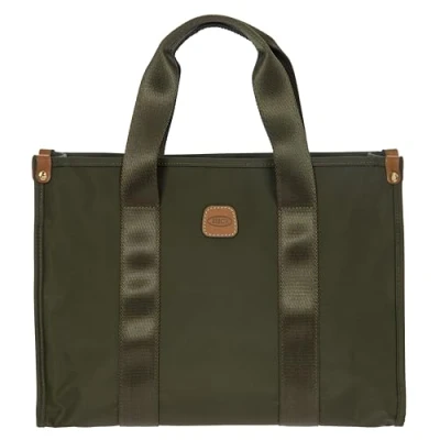 Afbeelding van BRIC&#039;S Handtas Schoudertas met laptopvak X Collection Opera Bag Olive Donkergroen