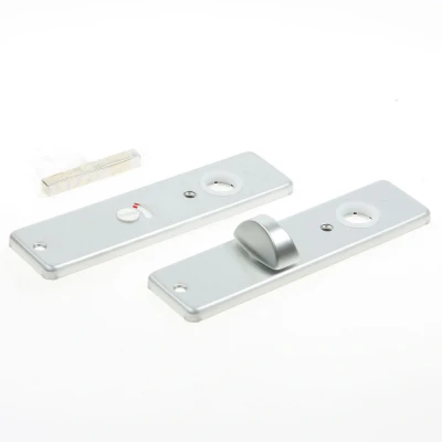 Afbeelding van Hoppe Kortschild, aluminium 202kp wc8x63 zilver