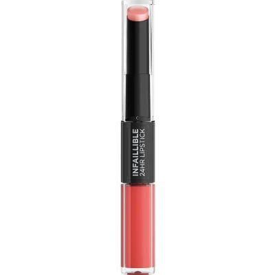 Afbeelding van L’Oreal Infallible 24HR Lipstick 404 Corail Constant