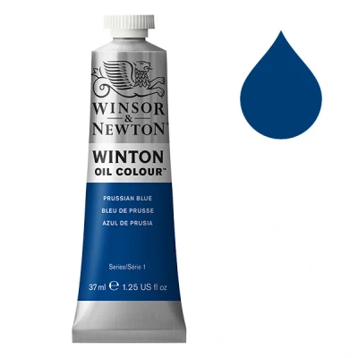 Image de Winsor &amp; Newton Winton peinture à l&#039;huile (37ml) 538 bleu de Prusse