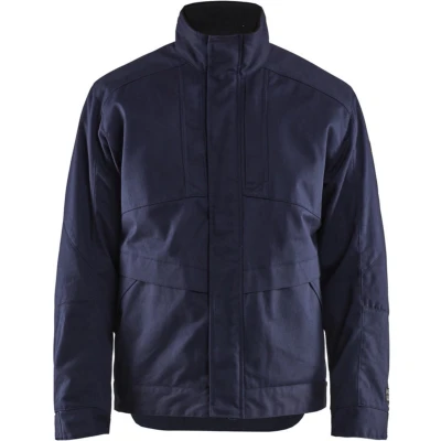 Afbeelding van Blaklader Vlamvertragende winterjas 4784 1516 Marineblauw S