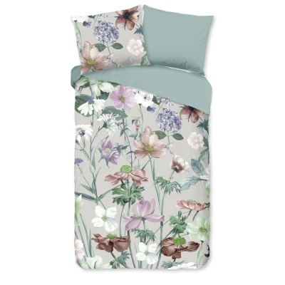 Afbeelding van Good Morning Dekbedovertrek &quot;bloemen&quot; Multi (140x200/220 cm) Katoen