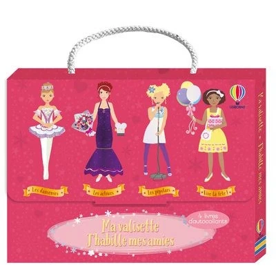 Image de Ma valisette J&#039;habille mes amies Les danseuses, actrices, popstars et Vive la fête ! Dès 5 ans