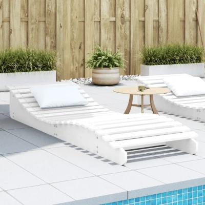 Afbeelding van Ligbed 205x70x31,5 cm massief grenenhout wit