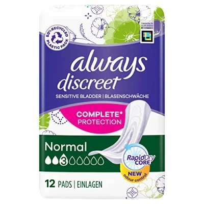 Afbeelding van Always Discreet Normal Maandverband 12 stuk(s)
