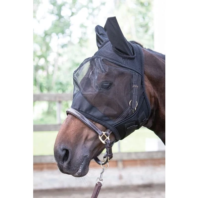 Afbeelding van Harry&#039;s Horse Vliegenmasker Flyshield XS Zwart
