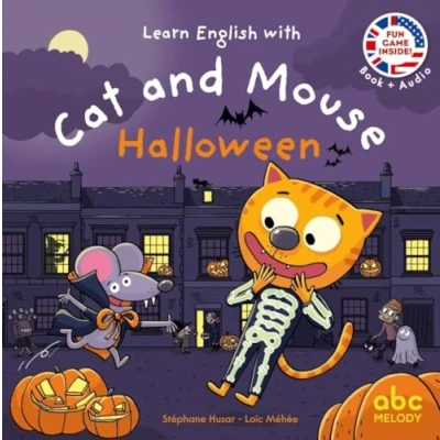 Afbeelding van Halloween cat and mouse