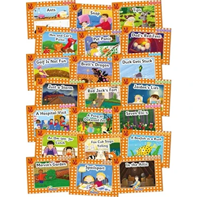 Afbeelding van Jolly Phonics Orange Level Readers Complete Set