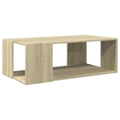 Image de vidaXL Table basse chêne sonoma 89,5x48x30 cm bois d&#039;ingénierie848152