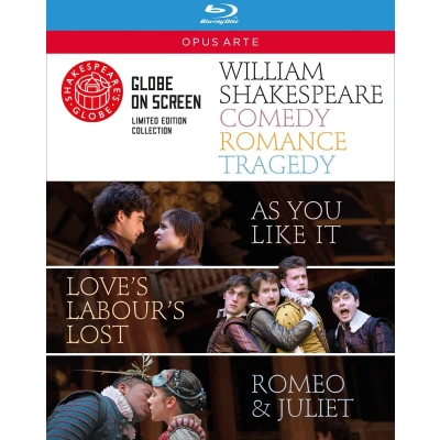 Afbeelding van Globe Theatre Comedy Romance Tragedy (3 Blu ray)