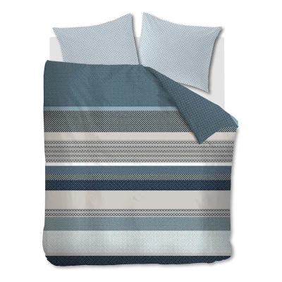 Afbeelding van Beddinghouse Lennart dekbedovertrek Tweepersoons 200x200/220 Blauw