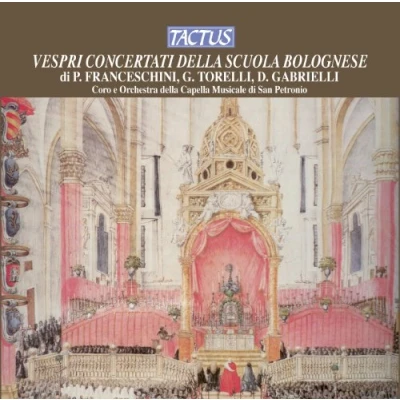 Afbeelding van Cappella Musicale Di San Petronio Vespri Concertati Della Scuola Bolo (CD)