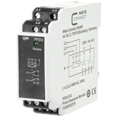 Afbeelding van Metz Connect 110292032215 Bewakingsrelais 400 V/AC (max) 2x wisselcontact 1 stuk(s)