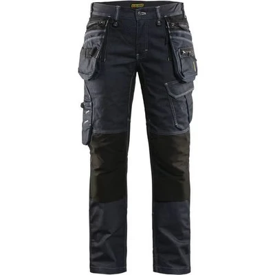Image de Pantalon x1900 artisan stretch 2D femme marine/noir
