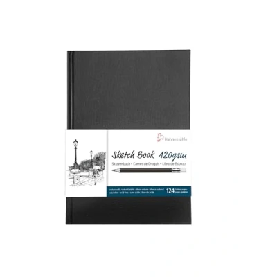 Afbeelding van Schetsboek, A5, 14,8 x 21 cm, 64 vellen, Hahnemuhle Fineart