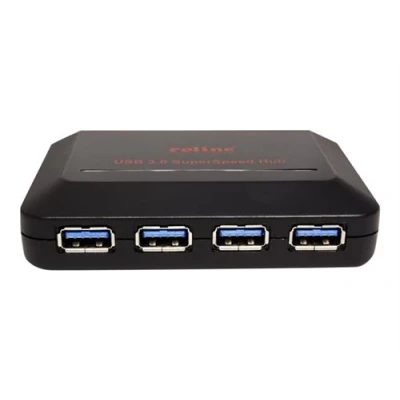Image de Rotronic Roline concentrateur (hub) 4 ports Ordinateur de bureau