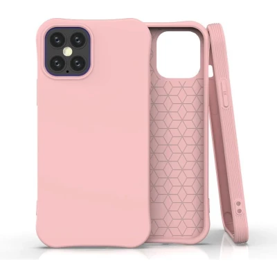 Afbeelding van TulipCase duurzaam telefoonhoesje iPhone 12 Pro roze 8720153792202