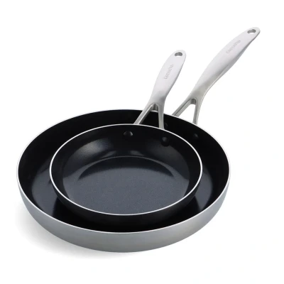 Afbeelding van Greenpan Geneva Set 2 delig : Koekenpan 20cm/28cm Pannenset