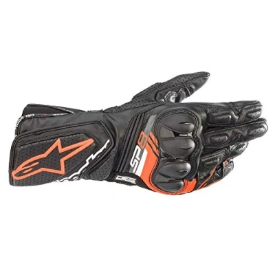 Afbeelding van Alpinestars motorhandschoenen, kort, SP 8, V3, sporthandschoen, rood, M, uniseks, sportler, het hele jaar door