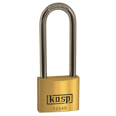 Afbeelding van Kasp K12540L63 Hangslot 40 mm Verschillend sluitend Goud geel Sleutelslot