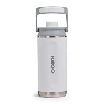 Afbeelding van IGLOO Twist &#039;n&#039; Chug Drinkfles wit 1 liter Thermosfles