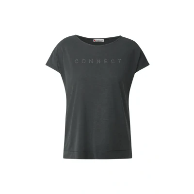 Afbeelding van Street One Tshirt Connect Antraciet 38