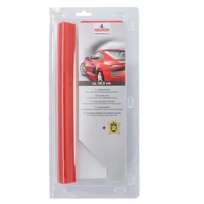 Afbeelding van NIGRIN 71112 Silikon Trockner &amp; Leder Siliconen droger en zeem Zwart 1 stuk(s)
