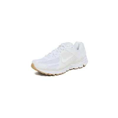 Afbeelding van Nike Sportswear ZOOM Vomero 5 Sneakers laag, Dames, Maat: 39, White phantom summit/white gum/brown Imitatieleer/ textiel