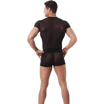 Afbeelding van Amorable by Rimba Transparant shirt voor heren S/M