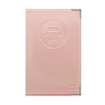 Afbeelding van Color pop® Papierhouder voor jonge bestuurder (Old Rose) gemaakt in Frankrijk van pvc allemaal toegestaan 13,8 x 9 0,5 cm, Roze, klassiek