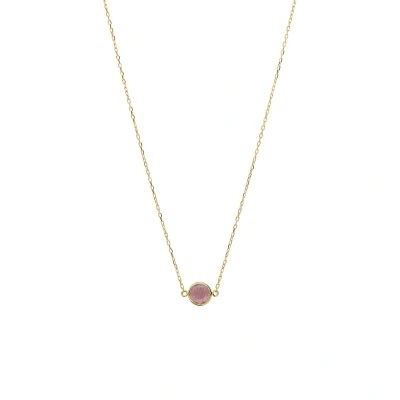 Afbeelding van Lucardi Ketting, Dames, Maat: One Size, June light purple