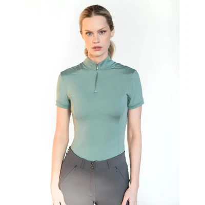 Afbeelding van Equestrian Stockholm Shirt UV Protection Mint Green L Agradi.be