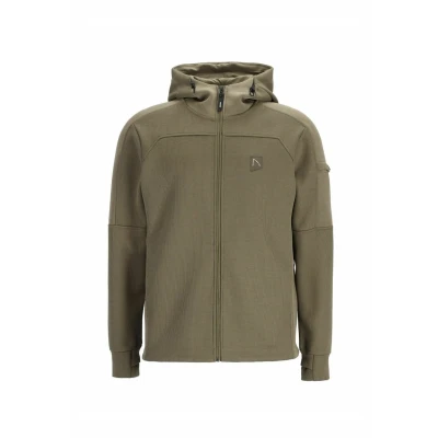 Afbeelding van CHASIN&#039; ADAN ZIP Sweater met rits, Heren, Maat: Large, Green