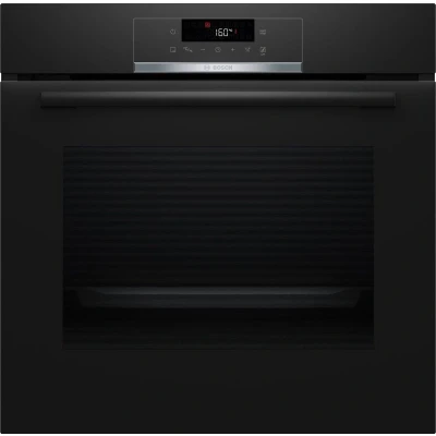 Afbeelding van Bosch HBA572BB3F Serie 4 Inbouwoven 71 l Eenvoudig te reinigen: pyrolyse + hydrolyse Zwart