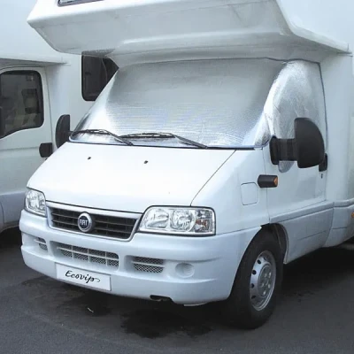 Afbeelding van H.T.D. Buitenisolatieset Fiat Ducato Citroën Jumper Peugeot Boxer Vanaf 2006 Zilver Raamisolatie