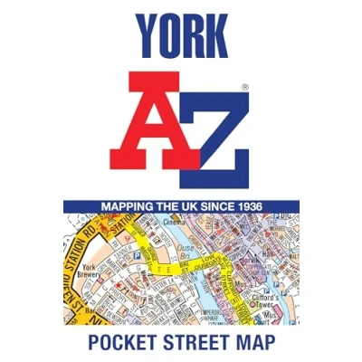 Afbeelding van York A Z Pocket Street Map