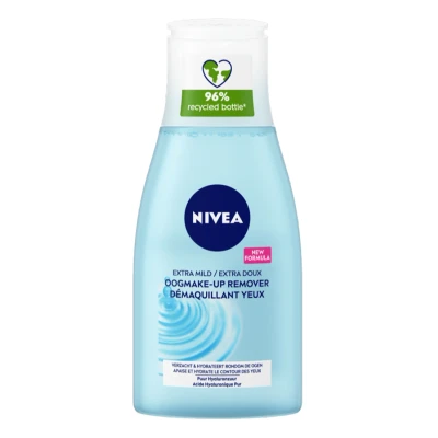 Afbeelding van 3x Nivea Oogmake Up Remover Puur Hyaluronzuur 125 ml