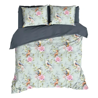 Afbeelding van Satin d&#039;Or Songbird Dekbedovertrek Lits jumeaux 240x200/220 cm Multi