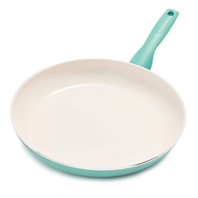 Afbeelding van GreenPan Rio Braadpan met antiaanbaklaag, 26 cm, zonder PFAS, turquoise en crème