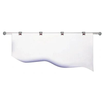 Afbeelding van MAUL Informatie wandlijsten 104,5 cm grijs aluminium incl. 4 clips 1 stuk