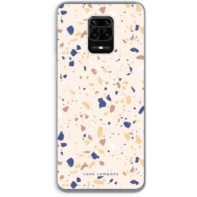 Afbeelding van Case Company® hoesje geschikt voor Xiaomi Redmi Note 9 Pro Terrazzo N23 Soft Cover Telefoonhoesje Bescherming aan alle Kanten en Schermrand