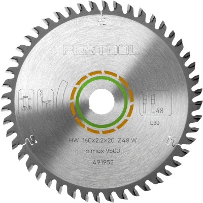 Afbeelding van Festool Cirkelzaagblad 48 tanden W diameter 216 x 2.3 30mm