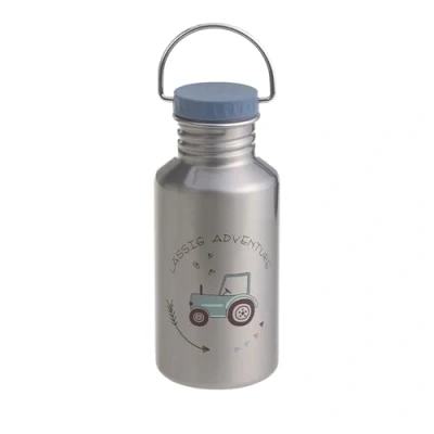 Afbeelding van Drinkfles Lassig Adventure Tractor RVS