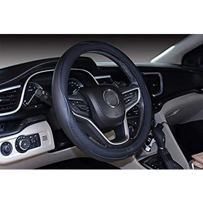Afbeelding van Mayco Bell 2019 Nieuwe Zeer Grote Microfiber Lederen Autohoes 17 18 19 Inch voor Vrachtwagens (Zwart, 44,5 45,25 cm)