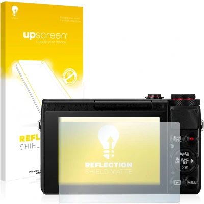 Afbeelding van upscreen Screenprotector voor Canon PowerShot G7 X G7X Folie Beschermfolie anti glare matte