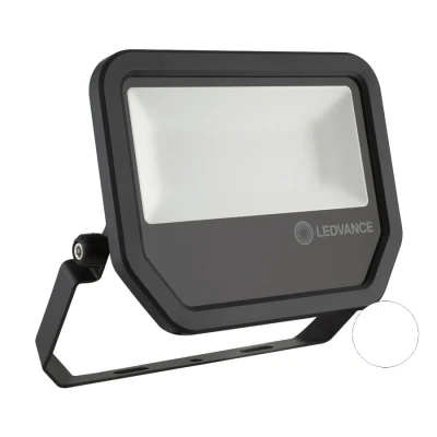 Afbeelding van Ledvance 20W LED Bouwlamp 230V Zwart 4000K Neutraalwit